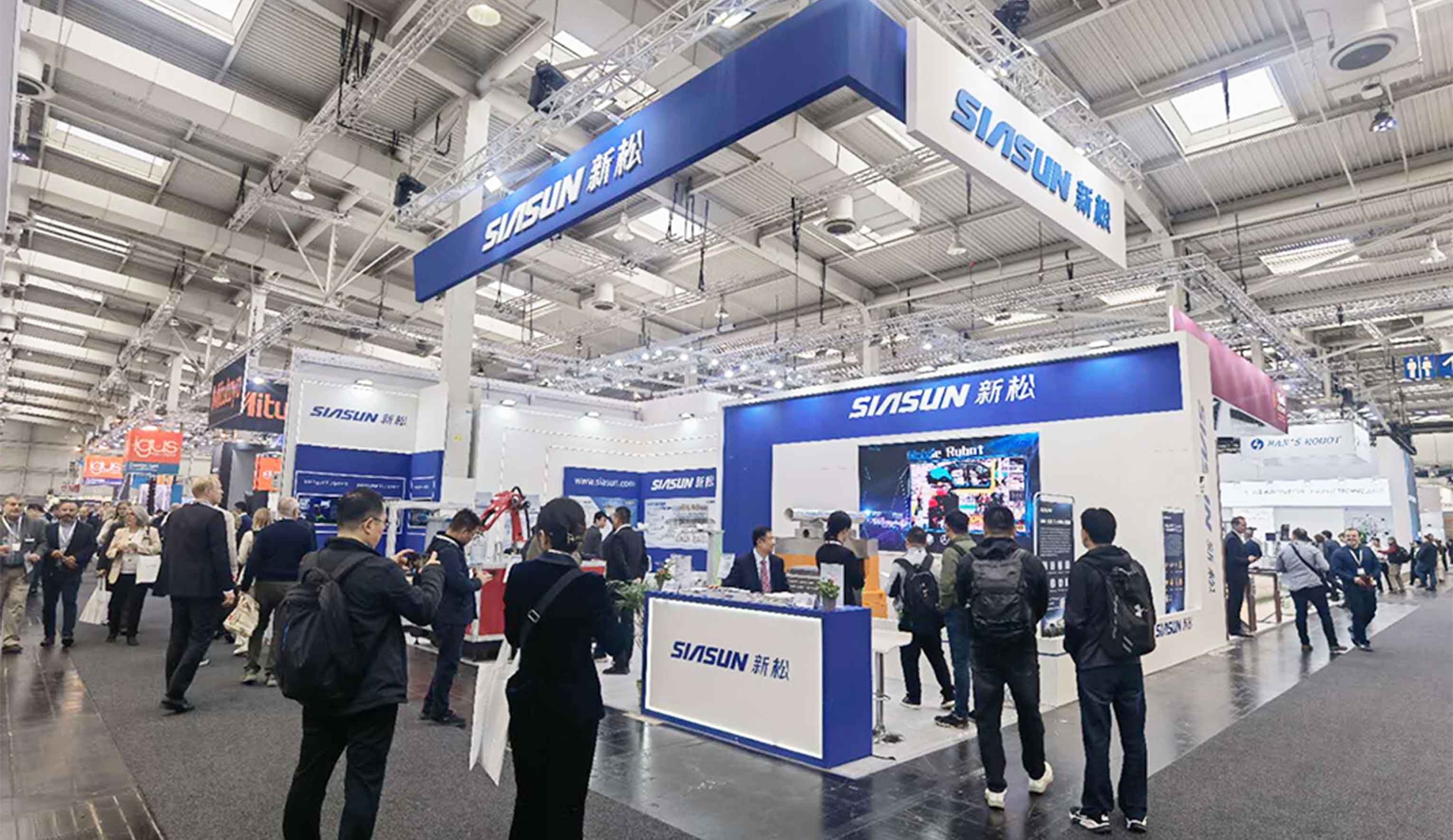 sunbet官网盛装亮相德国汉诺威工博会