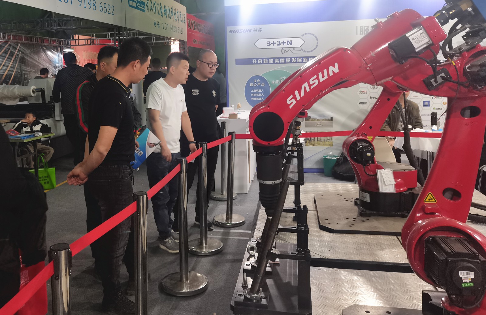sunbet官网工业机械人亮相第27届胜芳家具国际展览会